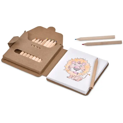 Altitude Malory Colouring Set Display